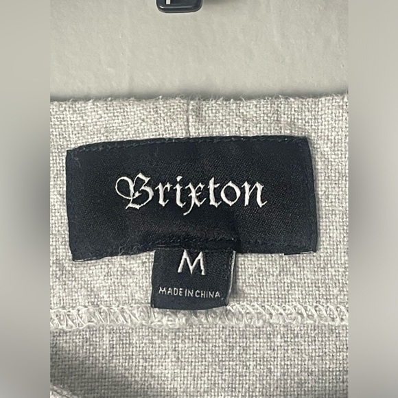 Brixton Button Up Jersey M - Picture 3 of 7